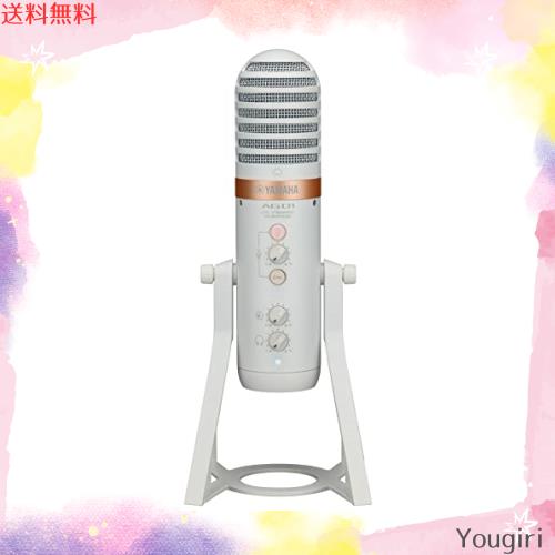 ヤマハ YAMAHA ライブストリーミングマイクロフォン マイク一体型 USBマイク ホワイト AG01 Wの通販は 16,244円