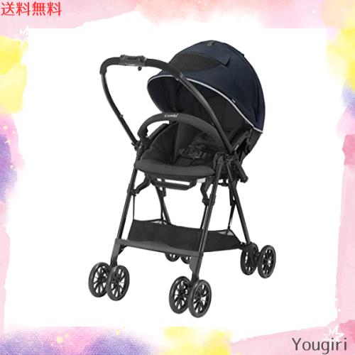 コンビ A型(両対面)ベビーカー 1か月から36か月頃まで スゴカルエアー エッグショック AM メッシュネイビー エッグショック搭載超軽量ベ