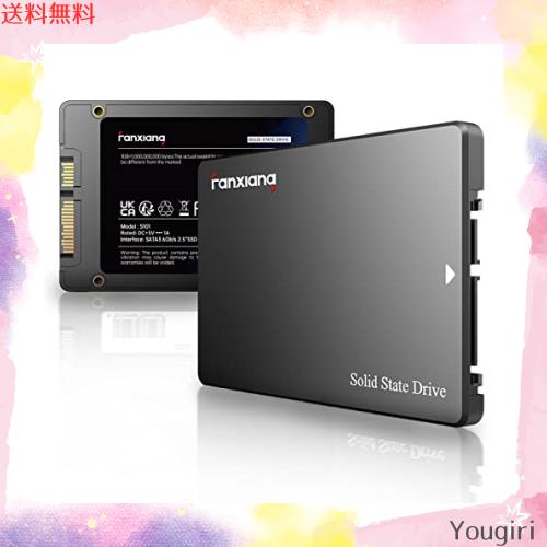 Fanxiang S101 SATA SSD 1TB 2.5インチ 7mm 3D NAND TLC採用 6Gb/s高速