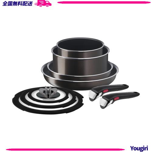 ティファール フライパン 鍋 9点 セット ガス火専用 T-fal 9点セット