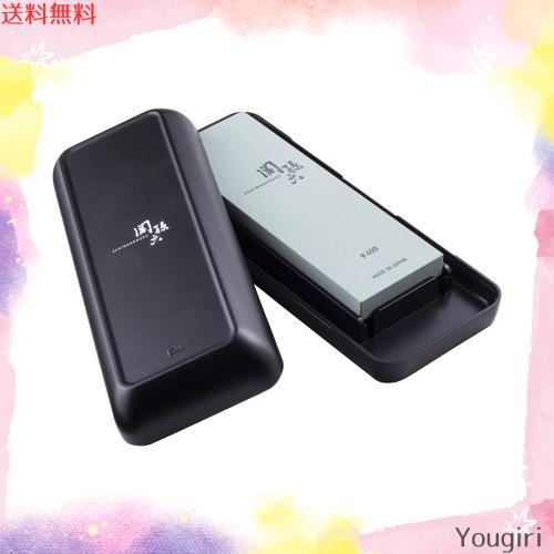 貝印 KAI 関孫六 荒 砥石 包丁 研ぎ器 #400 収納 ケース 付 日本製 AP0329