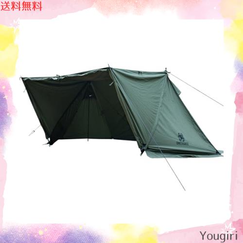 OneTigris ROC SHIELD テント 一人用 パップテント tc素材 ROC SHIELD