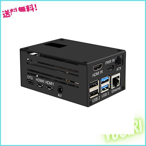 Geekworm KVM-A3 IP KVMリモートコントロールサーバー操作(外部PC遠隔操作)、Raspberry Pi 4適用の通販は