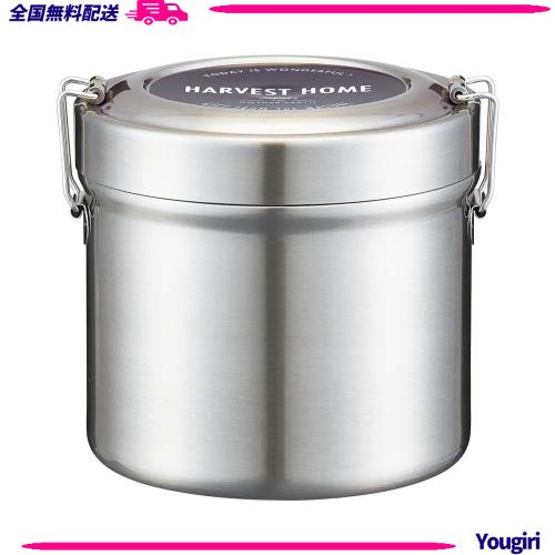 スケーター(Skater) 保温弁当箱 丼ぶり型 840ml 男性、ステンレス 真空2重構造 保温・保冷 抗菌 STLB2AG-Aの通販は