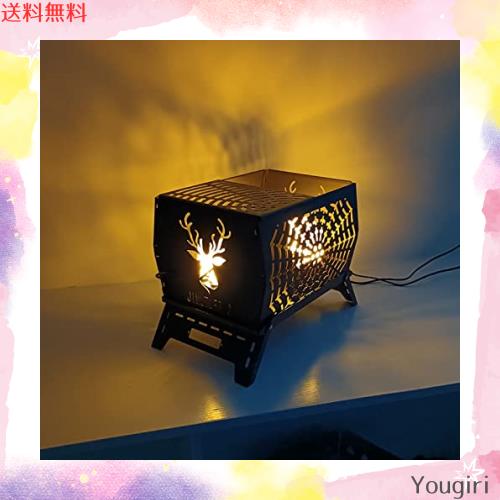 Pedoleco 焚火台 大型 キャンプ用 折り畳み式 エルクの形 荷重20kg 耐火シート/収納バッグ付き 携帯便利 コンパクト アウトドア用品 キャの通販は 13,790円