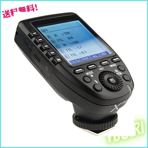 GODOX Xpro-C キャノン用 送信機 E-TTL 2.4Gワイヤレスフラッシュトリガー トランスミッター ハイスピードシンクロ1/8000s ワイヤレスXシの通販は 11,096円