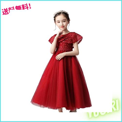 [VIISEN] 子供 ドレス キッズ ピアノ 発表会 ドレス 女の子 演奏会 ドレス ジュニアドレス フォーマル 結婚式 誕生日 花嫁介添人 上品 刺の通販は