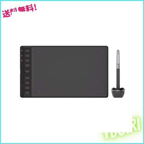 HUION ペンタブ ペンタブレット Inspiroy 2 8.7 x 5.4インチ 全面アップグレードのペンPW110 最大24個のショートカットキーを設定可能 ホ