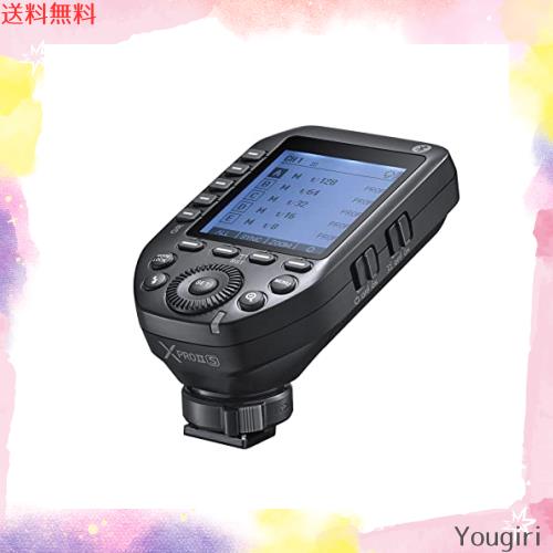 Godox XPROII-S 2.4G ワイヤレス フラッシュ トリガー トランスミッター TTL オートフラッシュ 1/8000s HSS 大型 LCD スクリーン 32 チャの通販は