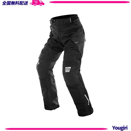 [KOMINE] バイク用 PK-7463 プロテクトアドベンチャーメッシュパンツ 07-7463 メンズ Black M