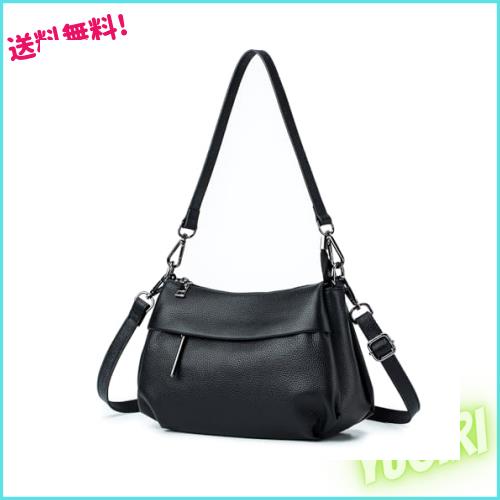 [MFFOR] ショルダーバッグ 本革 レディース 2way 斜め掛けバッグ ハンドバッグ 斜めがけ 肩がけ 手提げ ファスナーポケット付き 軽量 小