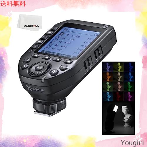 GODOX XProII-N TTL 2.4G ワイヤレス高速同期 1/8000s ワイヤレスフラッシュトリガー Xシステム LCDスクリーNikon カメラ用の通販は