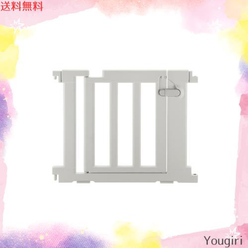 リッチェル パーテーションにも使えるベビーサークル ドアパネル ライトグレーの通販は 8,777円