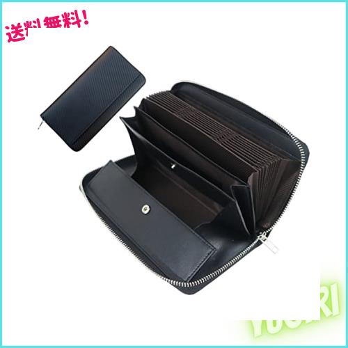 jxleichi 財布 長財布 大容量 メンズ 25枚カード収納可能 高級牛革 カードケース 本革 ラウンドファスナー スキミング防止 磁気