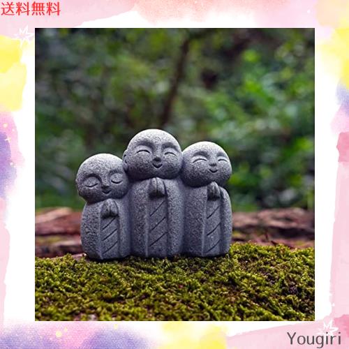 WOWTAC お地蔵さんセット癒し可愛い小型置物祈りお地蔵様おじぞうさま