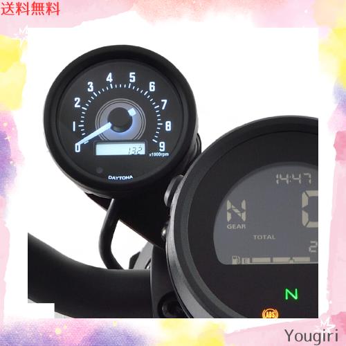 けいたさん専用 デイトナ(Daytona) VELONA(ヴェローナ) バイク用 電気式 タコメーター