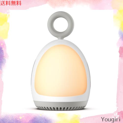 ホワイトノイズマシン Dreamegg 授乳ライト 寝かしつけ 赤ちゃん 8種の癒し音 無段階調光 タイマー付き バッテリー内蔵 USB 充電式 コー 4,618円