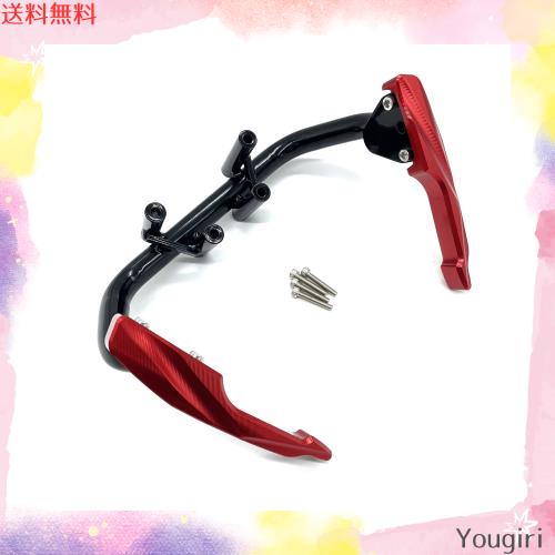 motokano GSX250R 全年式 に適用 アシストグリップ 専用部品 リアシートハンドルバー グラブバー レッドの通販は 8,519円