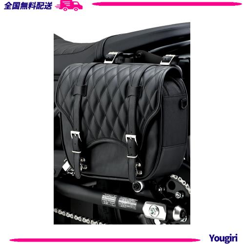 まい デイトナ（DAYTONA）DHS-37 サドルバッグ 12L トラぺ/ダイヤ｜40263