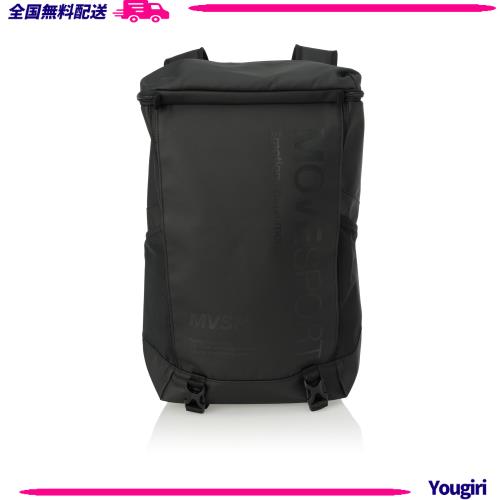 [ムーブスポーツ] DMAXJA30_BK_F_スクエアバッグパック30L