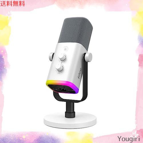 FIFINE AmpliGame USB/XLRスタンドアロンマイク テレワーク ストリーマー ゲーマー コンテンツクリエイター向け 単一指向性ダイナミックの通販は