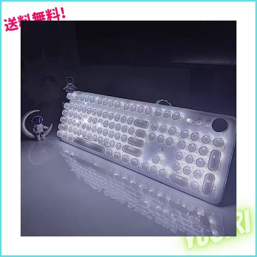 メカニカルキーボード DNA65 アクリル 透明 白 メカニカルキーボード DNA65 アクリル 透明 白 - メルカリ