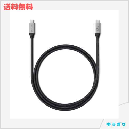 Satechi USB 4 Pro ケーブル, USB-IF 認証, 240W パワーデリバリー, 8K@60Hz/ 4K@120Hz シングル または 4K@60Hz デュアルディスプレイ, の通販は