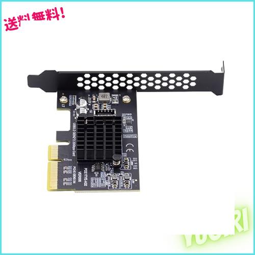 Cablecc 20Gbps USB 3.2 Gen2 Type-E USB-C - PCI-E 4X Express カードアダプター デスクトップマザーボード用の通販は 6,389円