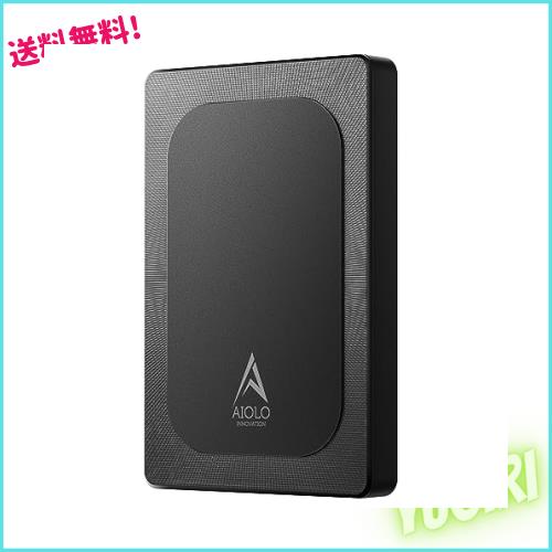 AIOLO INNOVATION 1TB 外付け ハードディスク超薄型外付けHDD USB3.0 ポータブルハードディスク- に対応PC/Mac/PS4/XBox/テレビ録画 A4