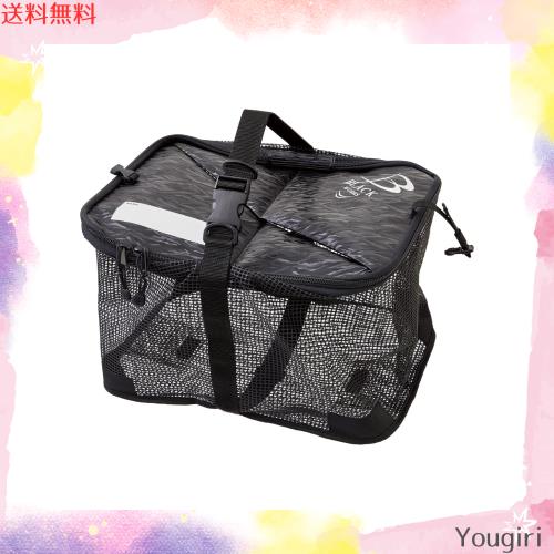 がまかつ(Gamakatsu) G 活かしメッシュバッカンGM2543ブラック(BK WORKS)40cm