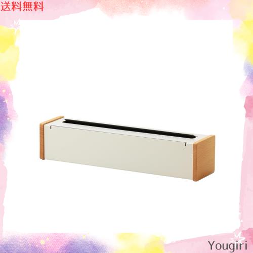 ideaco (イデアコ) ラップホルダー 収納 幅37.5？奥行9？高さ8.5cm Wrap case 750f sand white (ラップケース 750f サンドホワイト)の通販は 15,830円