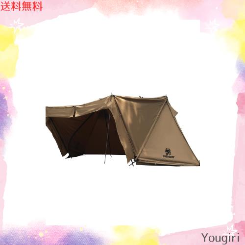 Amazon | OneTigris ROC SHIELD パップテント TC軍幕 2人用 変形