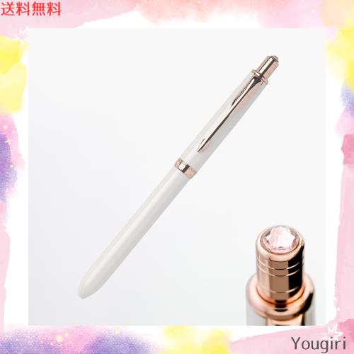 PARKER パーカー 多機能ペン ソネット パールPGT Crystal ヴィンテージローズ 3in1 ボールペン 2色 (赤黒) ＆ シャープペン ギフトボック