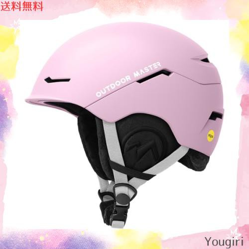 OUTDOORMASTER スキー ヘルメット MIPS スノーボード ヘルメット バイザー付き スノーヘルメット 通気スイッチ 全方位調整アジャスター の通販は 10,843円