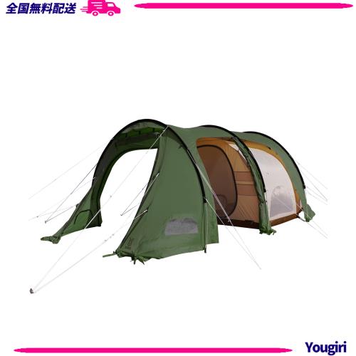 DOD(ディーオーディー) カマボコテント3S【2~3人用】 2ルームテント T3-688-KH