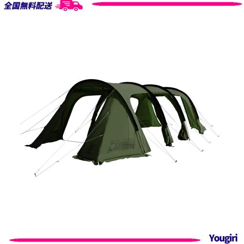 DOD(ディーオーディー) カマボコテント3L【6~7人用】 2ルームテント T7