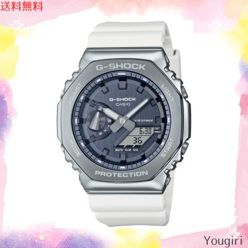 ジーショック [カシオ] 腕時計 【国内正規品】Precious Heart Selection メタルカバード GM-2100WS-7AJF メンズ ホワイトの通販は