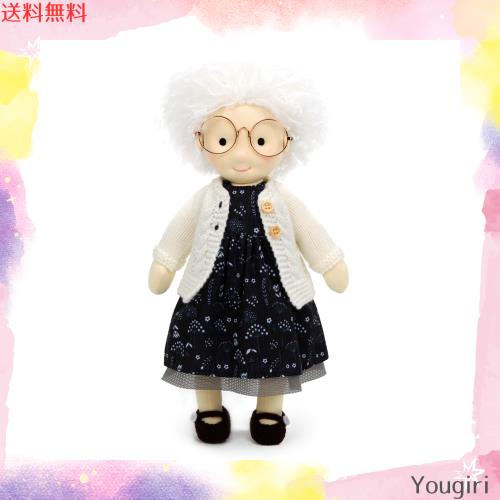 BlissfulPixie Waldorf Doll 手作り人形 - Ella 12” 柔らかい 女の子