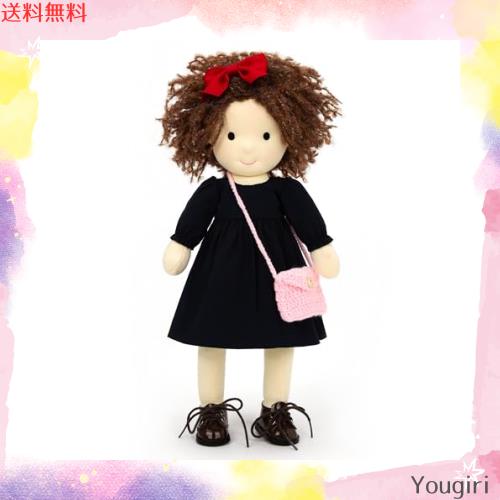 BlissfulPixie Waldorf Doll 手作り人形 - Ignacy 12” 柔らかい 女の子 かわいい ぬいぐるみ 子供たちに最適な人形