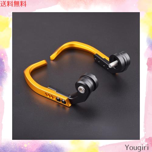 LEDISHUN レバーガード アルミニウム 長さ調整汎用カワサキ ZX-25R ZX-4R ZX-4RR ニンジャ250 Z250 ニンジャ400 Z400 ZX-6R ZX-10R Z750