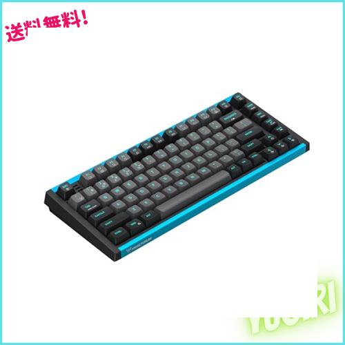 MINISFORUM i83ゲーミングキーボードKailh MXメカニカルスイッチ 静音赤軸 N-key rollover PBTキーキャップ 83キーRGBライトレイアウト の通販は