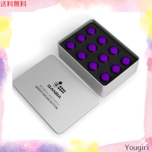 QANBA Gravity KS アケコン ボタン 24/30MM アケコン 静音ボタン