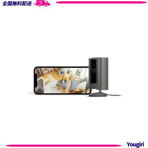 【2023年度グッドデザイン賞受賞】Ring Indoor Cam (リング インドアカム) 第2世代 チャコール | 軽量小型の屋内用セキュリティカメラ、の通販はその他家電