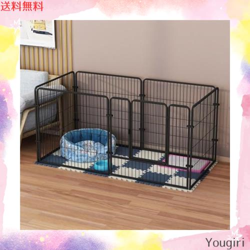ペットサークル 犬 ペットフェンス サークルケージ ドア付きDIY 室内 屋外 Amazon | ペットサークル 犬 ペットフェンス サークルケージ ドア付き