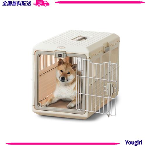 アイリスオーヤマ ペットキャリー 犬 キャリー 猫 キャリー 折りたたみペットキャリー FC-670 アイボリー