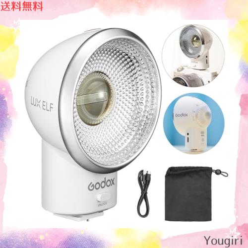 GODOX Lux Elf レトロ カメラフラッシュ クリップオンストロボ GN6 6000K 3.6s返電時間 スピードライト Sony Canon Nikon Fuji Olympus