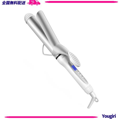 BAYATA コテ ヘアアイロン 38mm カール アイロン ロングヘア 25段階