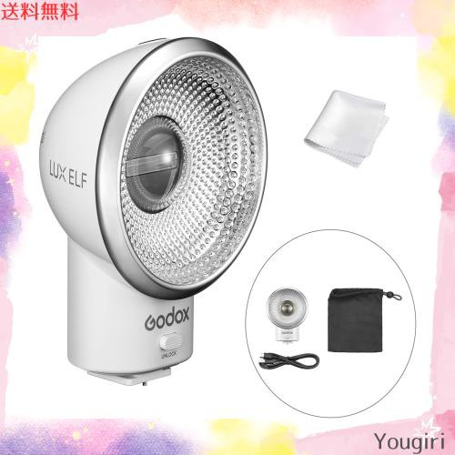 Godox Lux Elf レトロカメラフラッシュ S1/S2光制御可能 GN6 色温度6000K ± 200K 5つの功率段階 超軽量で持ち運びが簡単 キャノン、ニコの通販は