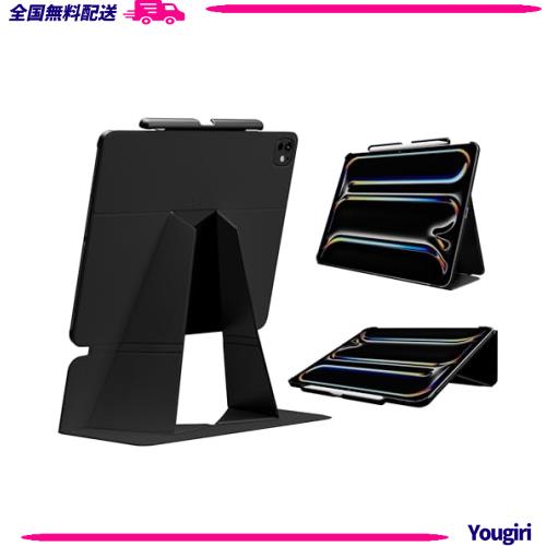MOFT【公式直営店】iPad Pro 13インチ ケース（M4、2024）対応 タブレットケース 保護カバー タブレットスタンド 3角度調整可能 iPadスタ