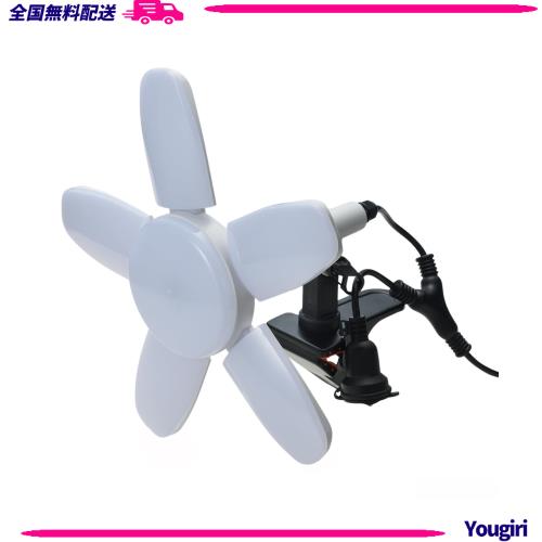 ？儀(Takagi) EARTH MAN 防雨型 LED クリップライト SAKUTO 60W CLT-60SLA 防雨型連結コンセント付き 屋外でも使える防雨型 防水等級 IPX